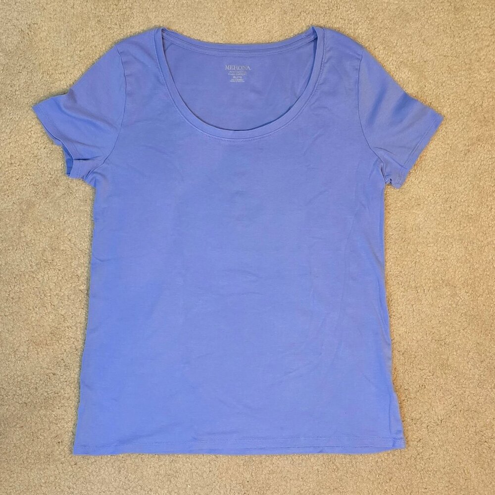 Periwinkle Blue Tee - Picture 5 of 7